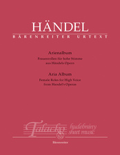 Aria Album - Female roles for High Voice from Handel´s Operas